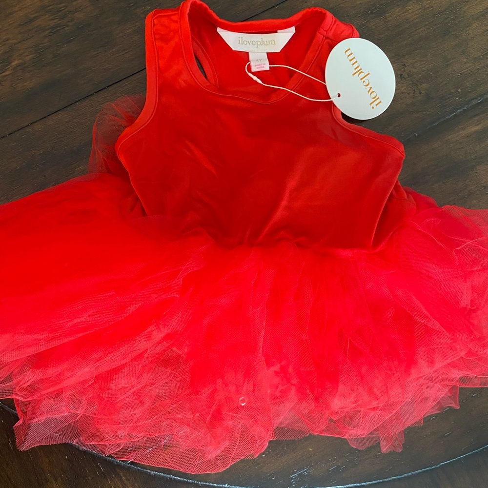 NWT!! I Love Plum red tutu